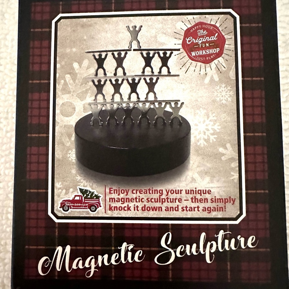 Happy Hour The Original Fun Workshop Play Game Magnetic Sculpture Acrobats